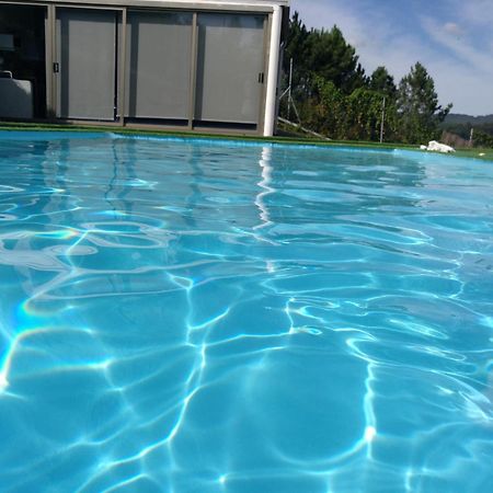 圣地亚哥－德孔波斯特拉Casa Rocha Velha Con Terraza Y Piscina Particular公寓 外观 照片
