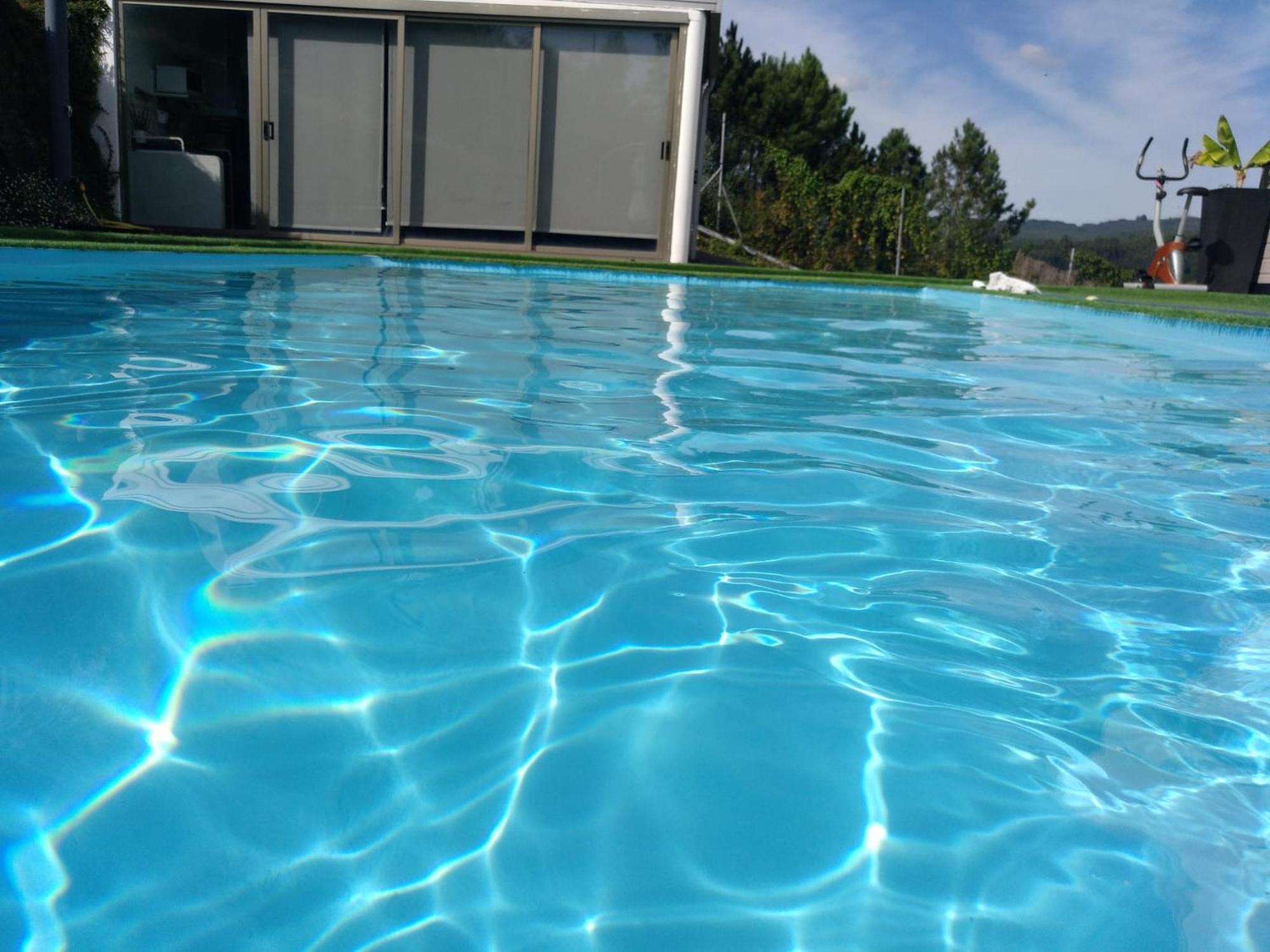 圣地亚哥－德孔波斯特拉Casa Rocha Velha Con Terraza Y Piscina Particular公寓 外观 照片